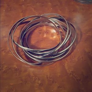 Silver Bangles
